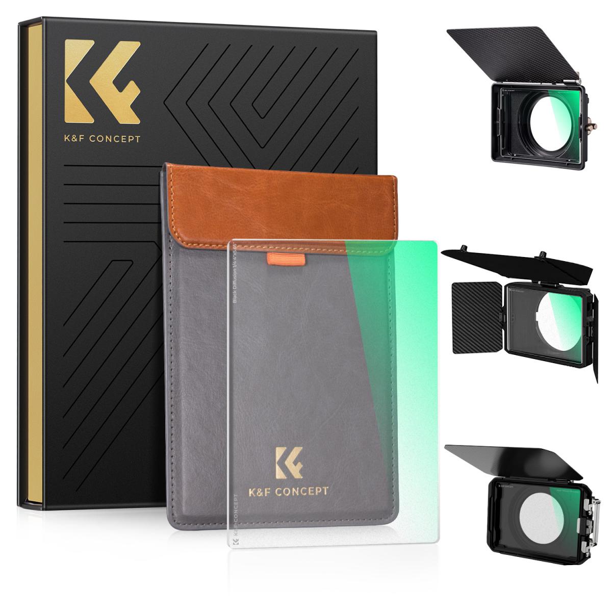 K&f concept black mist 1/4 filter for hire – 4x5.65 cinema diffusion filter