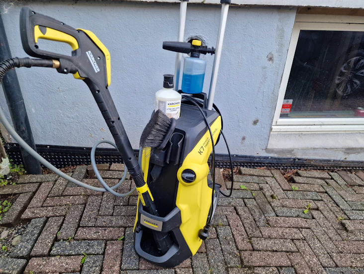 Kärcher høytrykksspyler k7 premium smart control flex + terrassevasker