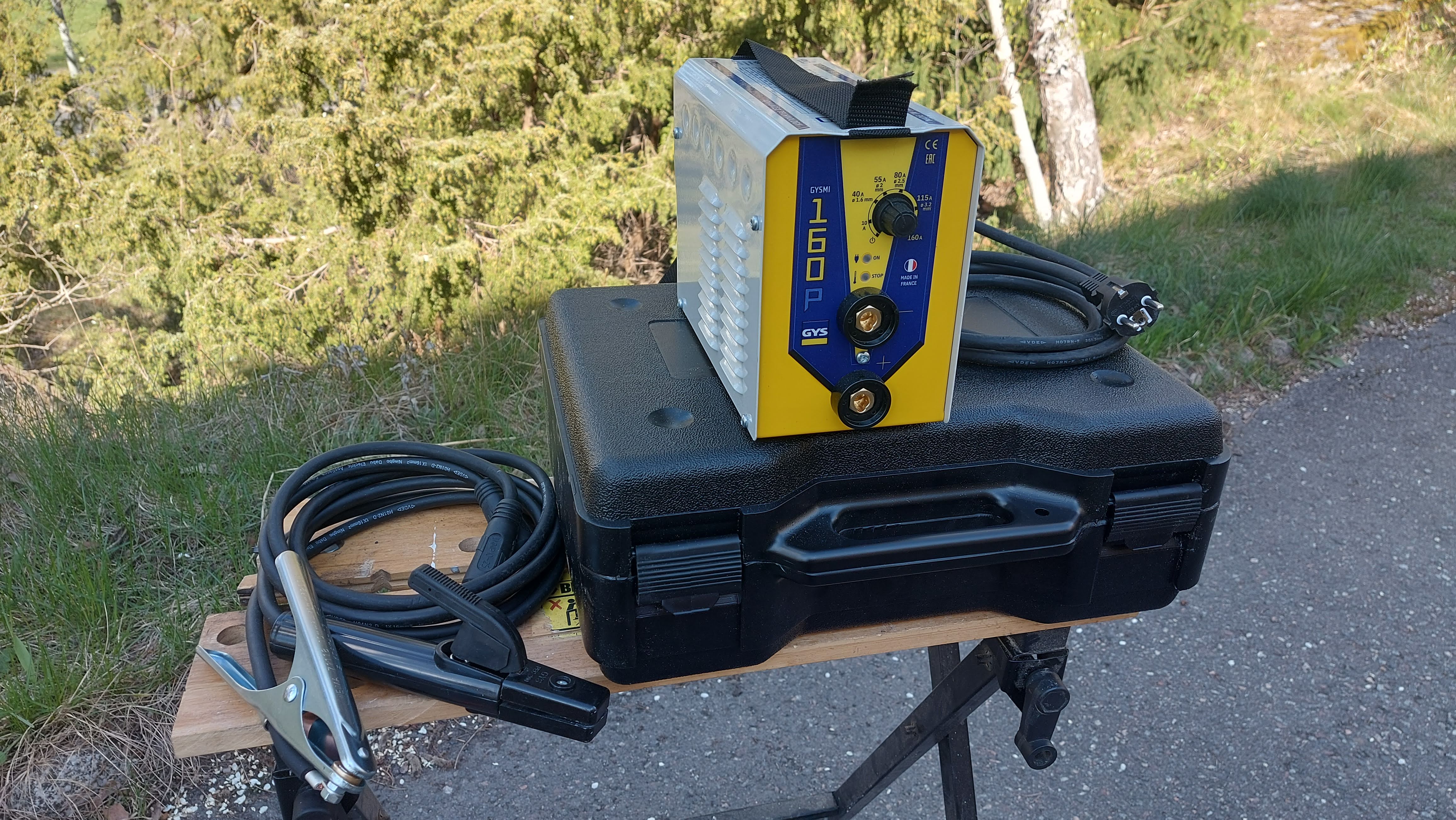 Svets mma / pinnsvets / elektrodsvets 160a