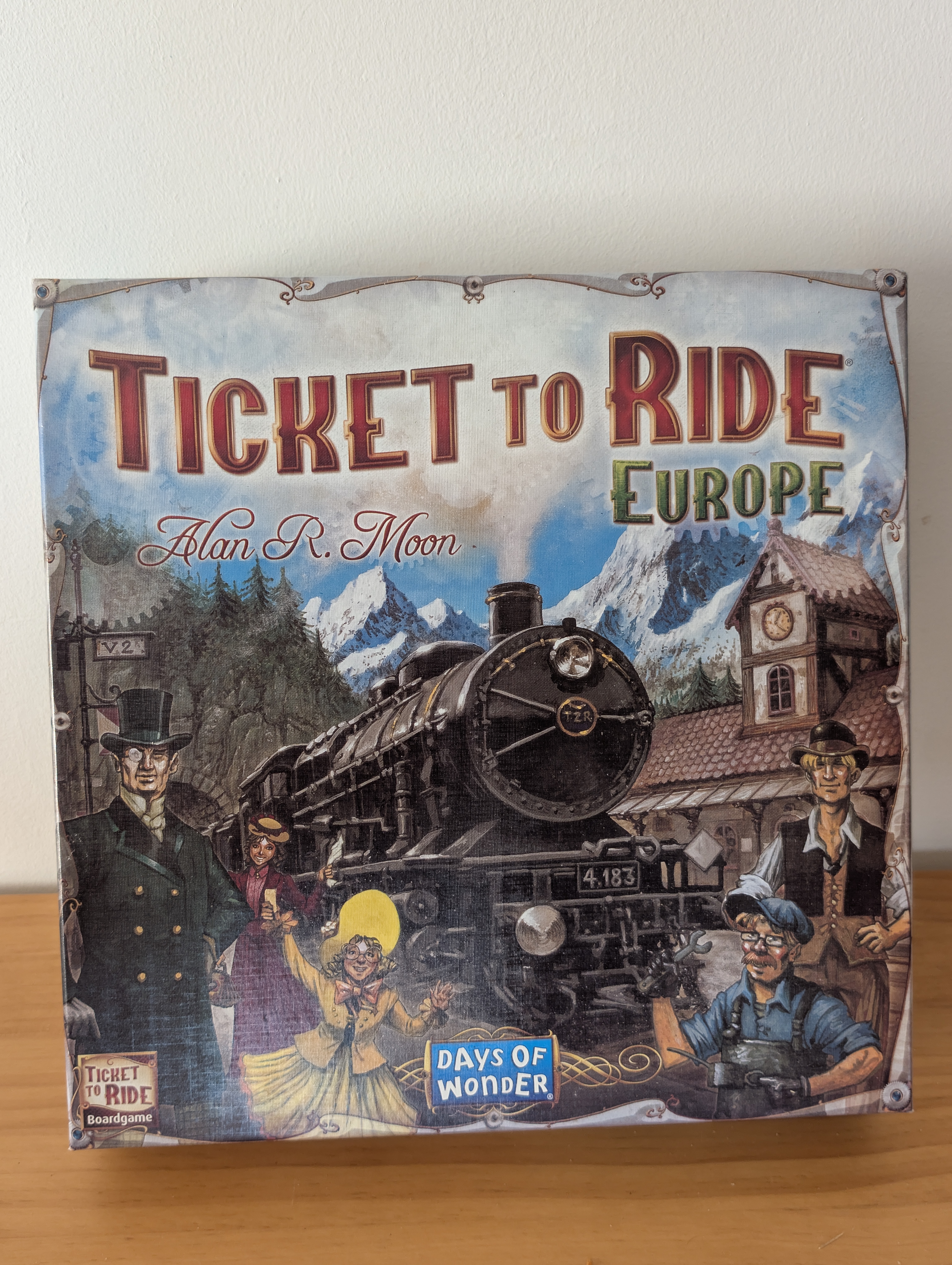 Ticket to ride europe edition