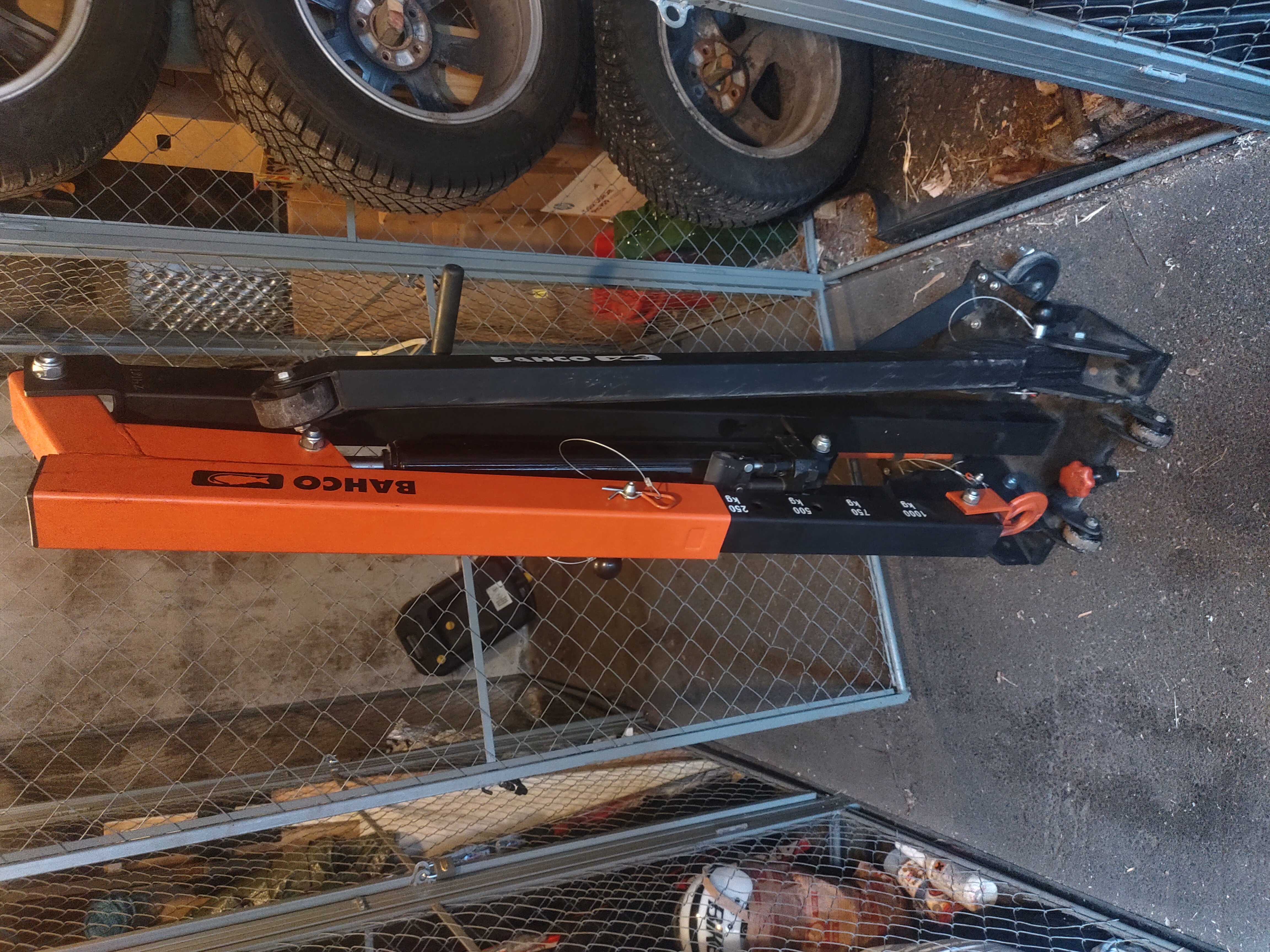Motorlyft bahco bh6fc1000 1000 kg + biltema lyftok