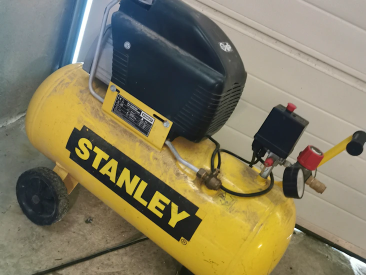 Kompressor 50l m/tilbehør