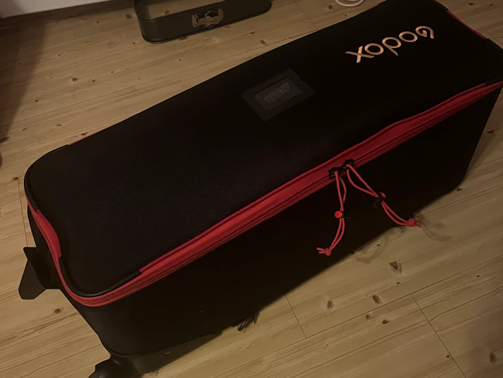 Trillebag for utstyr