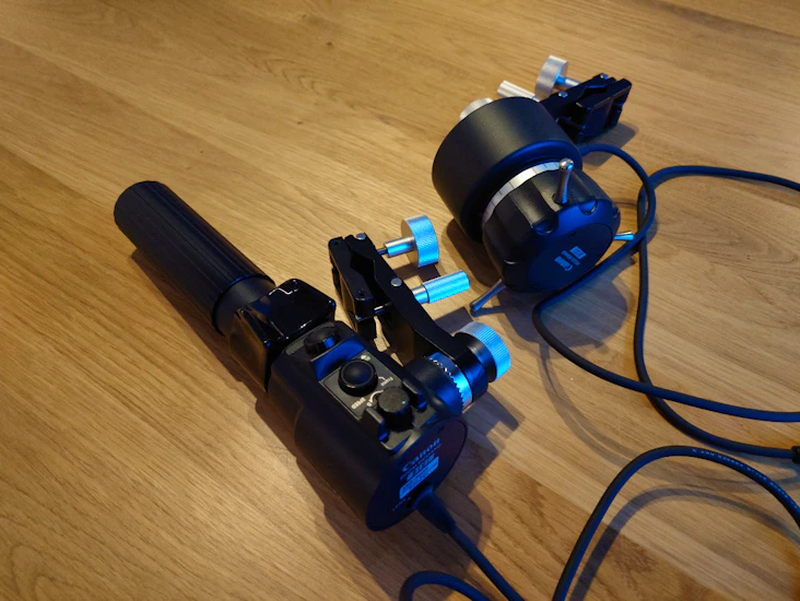 Canon zoom- og fokuskontrollere