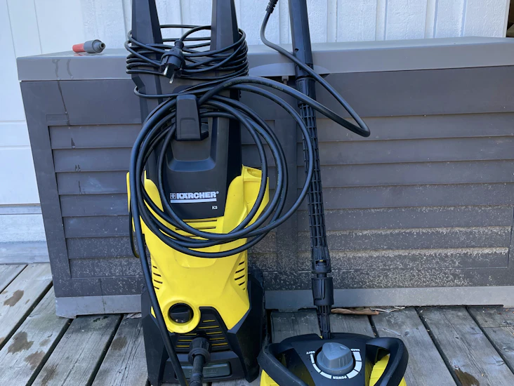 Högtryckstvätt kärsher med altantvätt
