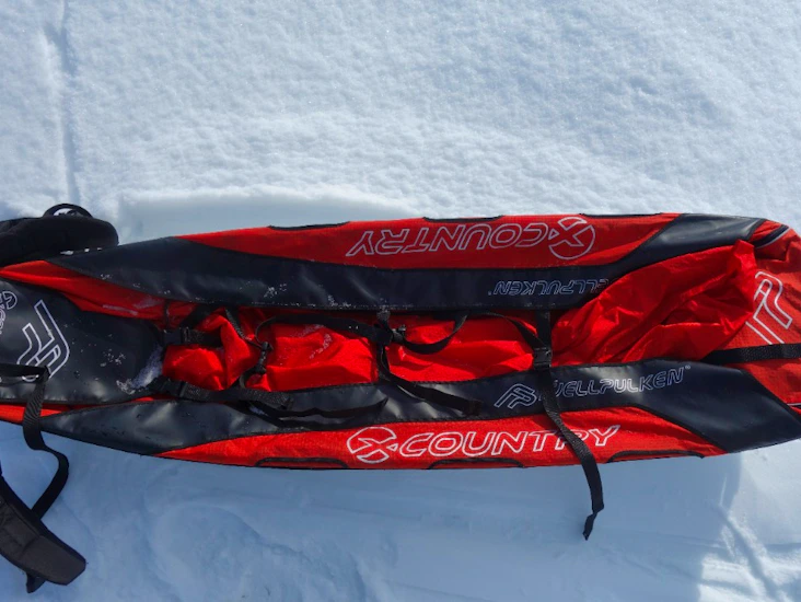 Fjellpulken x-country 144 ahkio