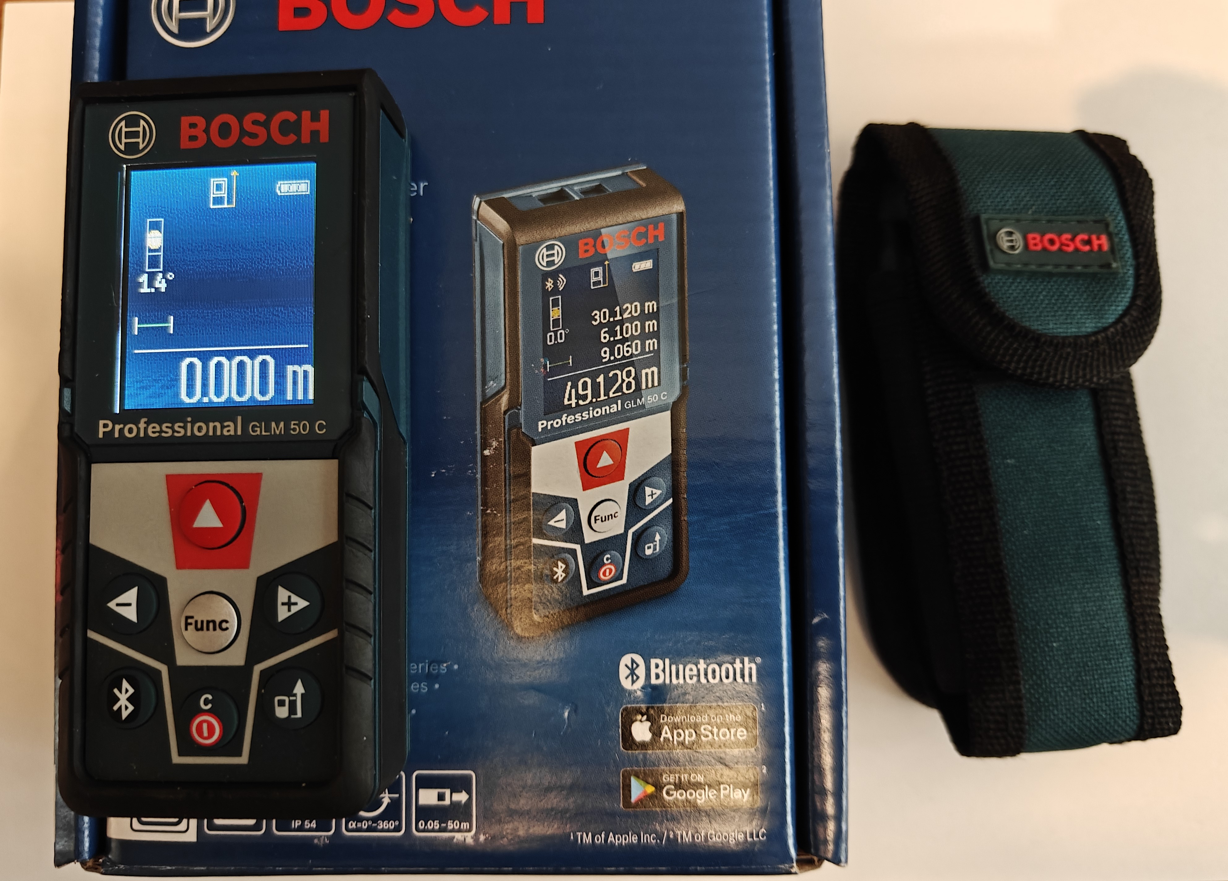 Laseravståndsmätare bosch professional glm 50 c