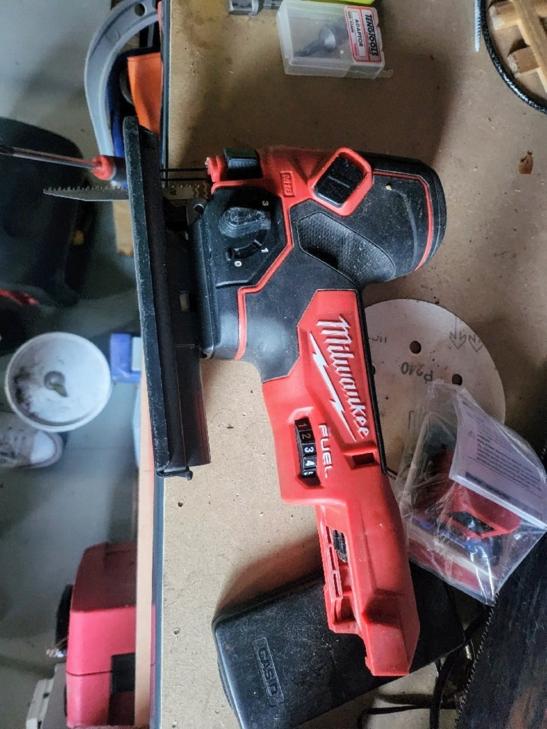 M18 batteri stikksag milwaukee 