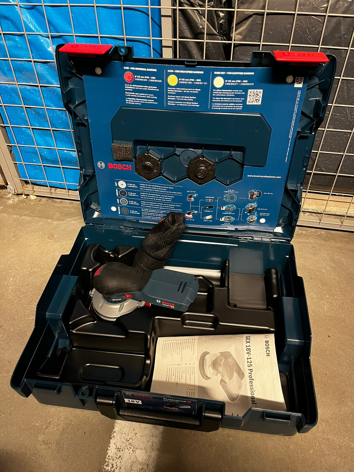 Bosch eksentersliper gex 18v