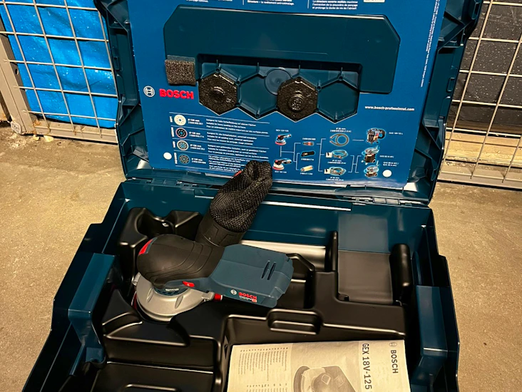 Bosch eksentersliper gex 18v