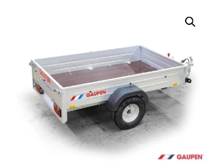 Liten gaupen tilhenger u/brems