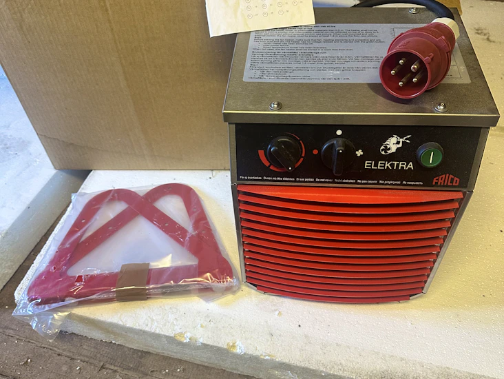 elektra värmefläkt 6kw, 400v3