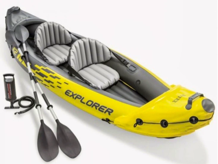 Opplåsbar kajakk med årer