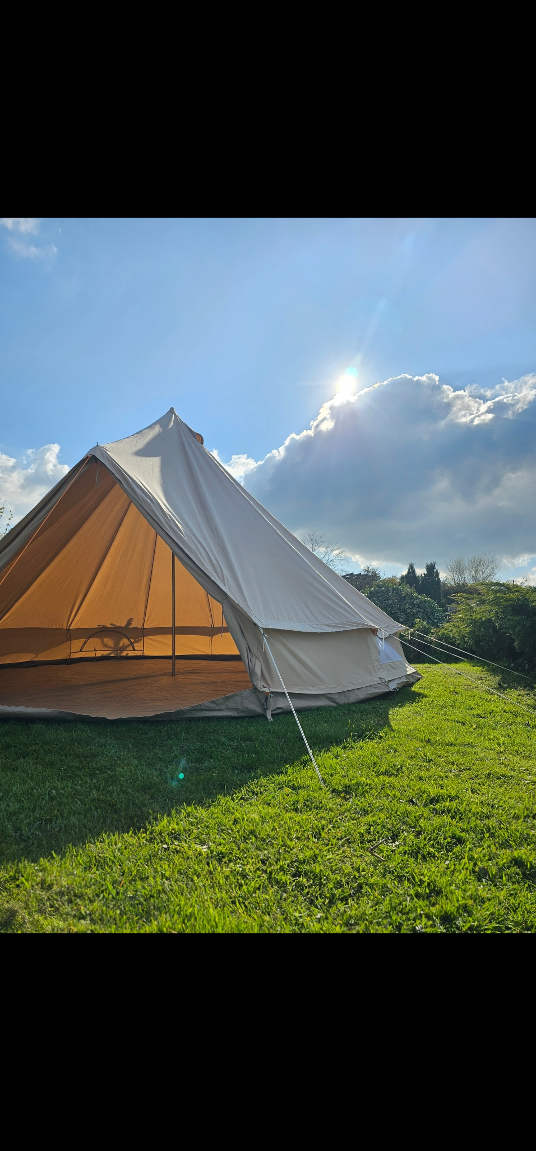 5m bell tents available