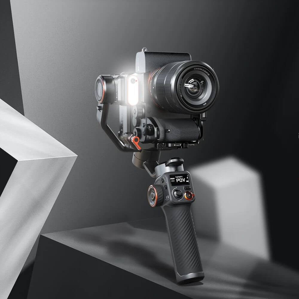 Hohem mt2 ai tracking gimbal for mirrorless cameras