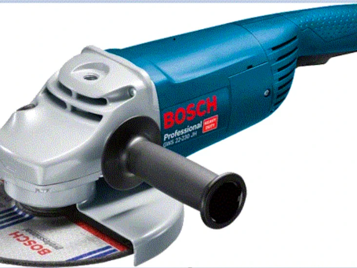 Vinkelslip bosch gws (230mm) för tex betong.