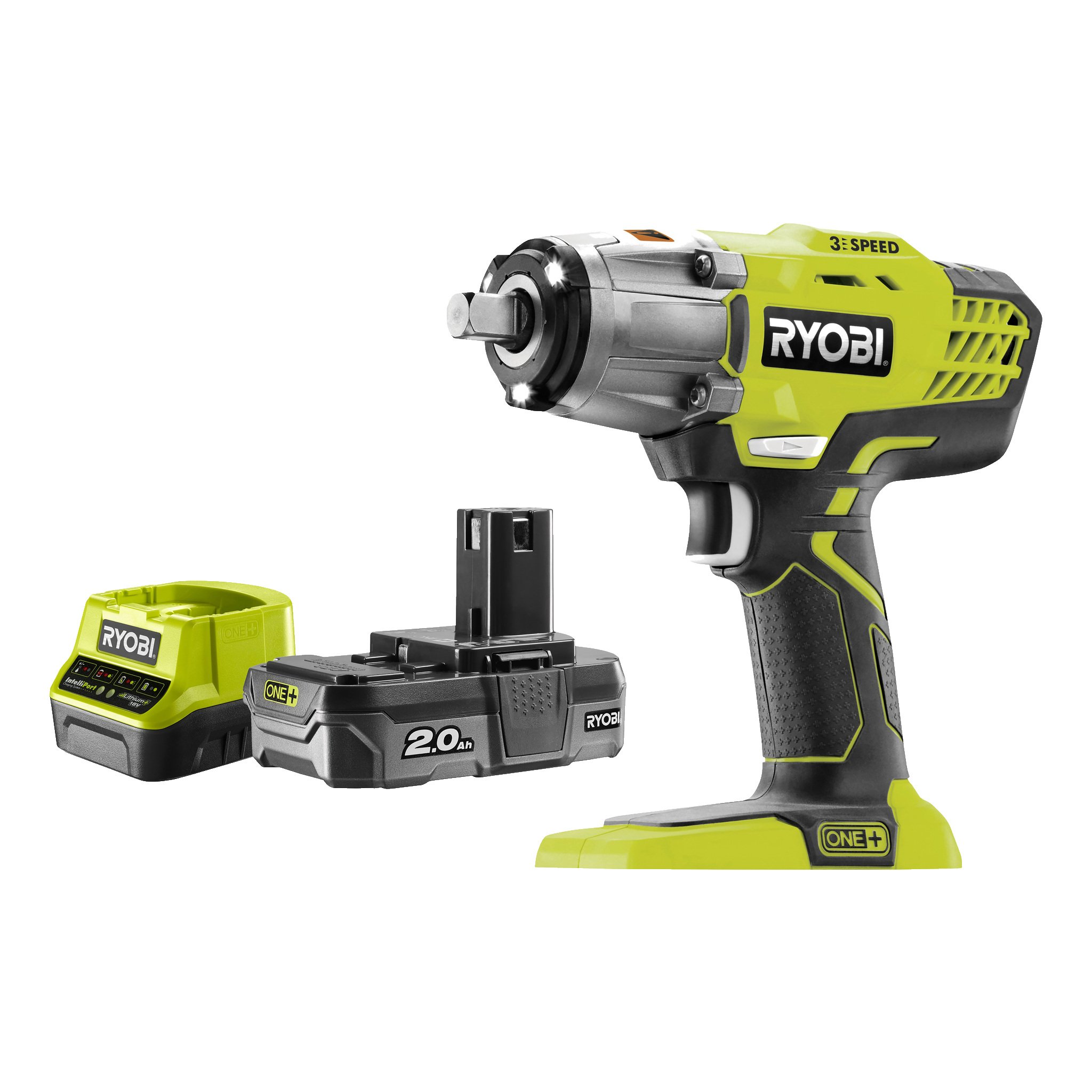 Batteridreven muttertrekker for bla dekkskift 