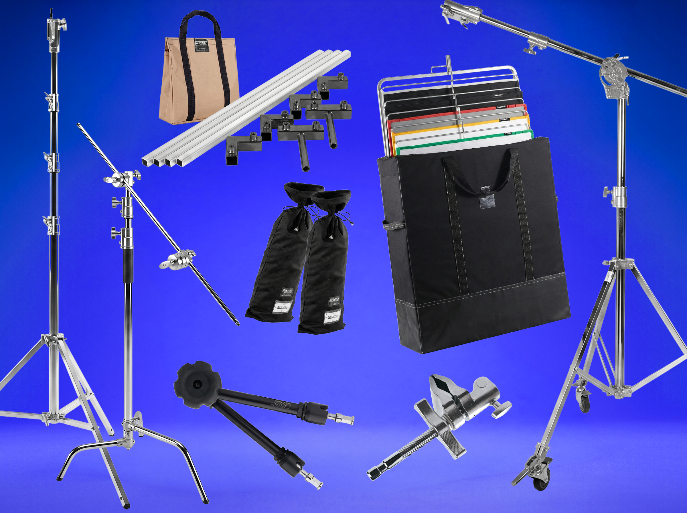 Complete cine grip kit & rigging hardware