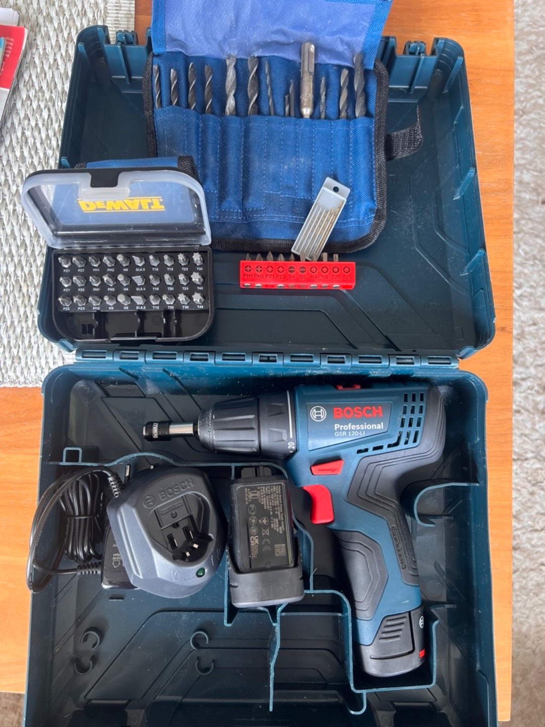 Bosch gsr 120-li 12v skrumaskin