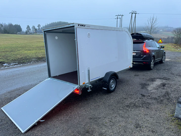 Stor skaphenger for førerkort kl b 750kg