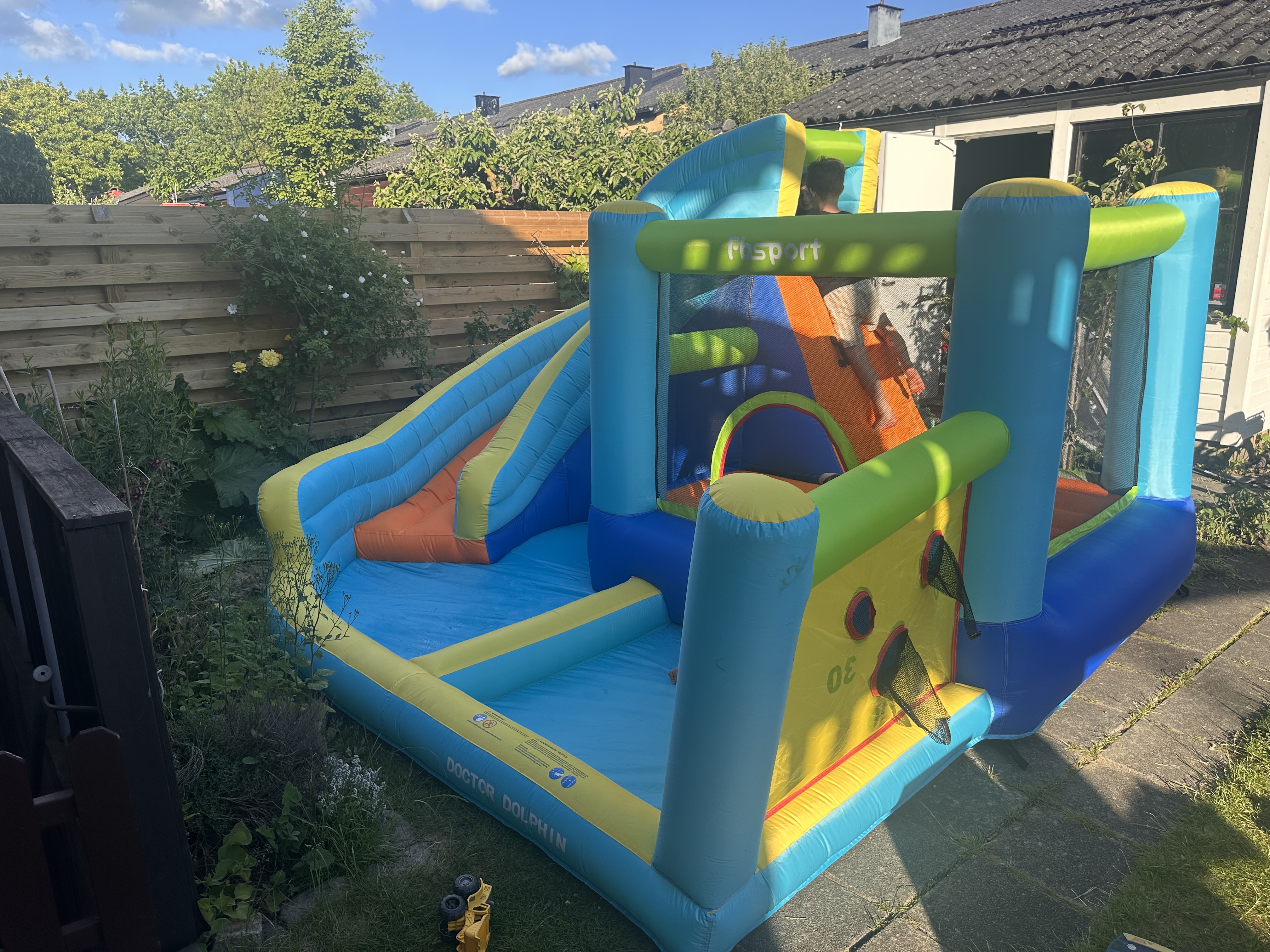 Bouncy castle with water option