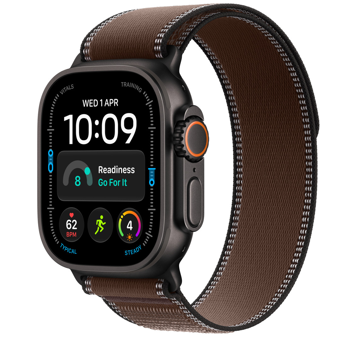 Apple watch ultra 4 gps + cellular, 49mm black titanium case 