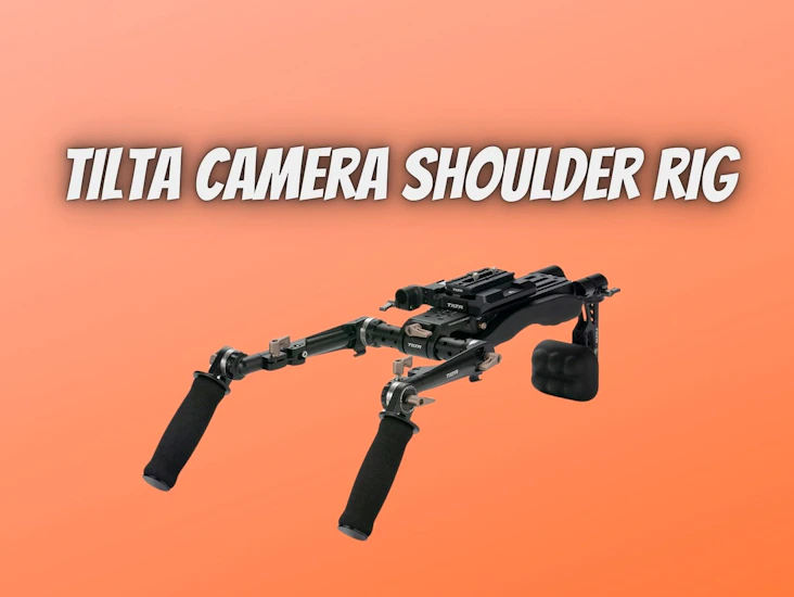 Tilta camera shoulder rig with dual rosette handgrip