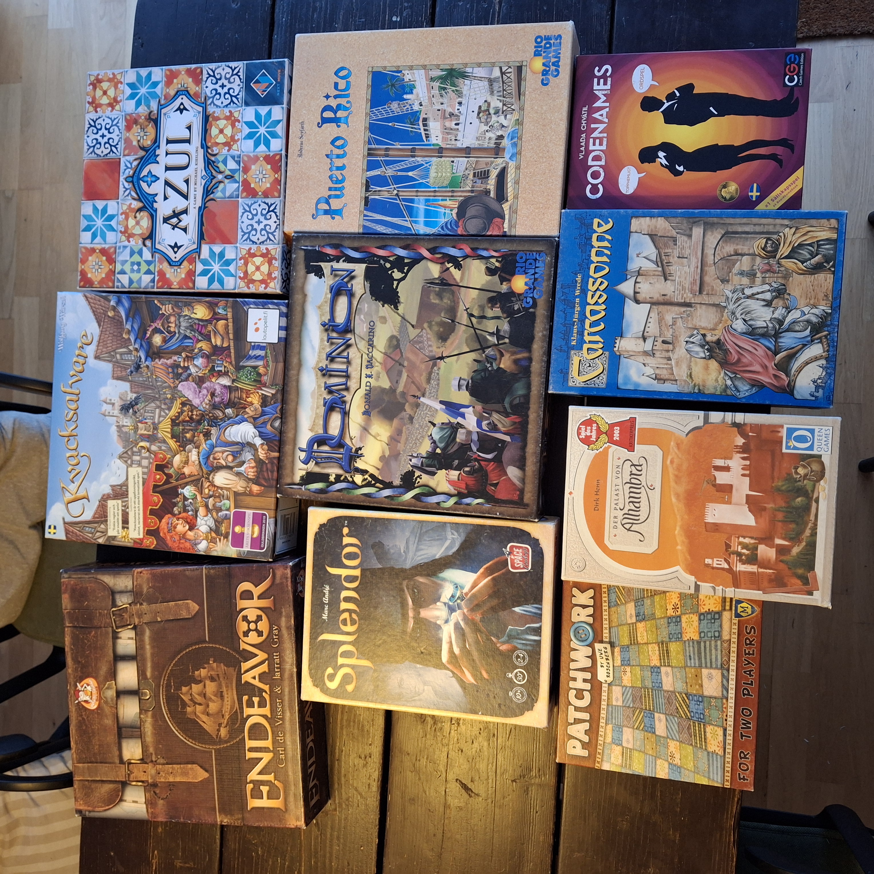 Brädspel till spelkvällen, välj vilket du vill ha