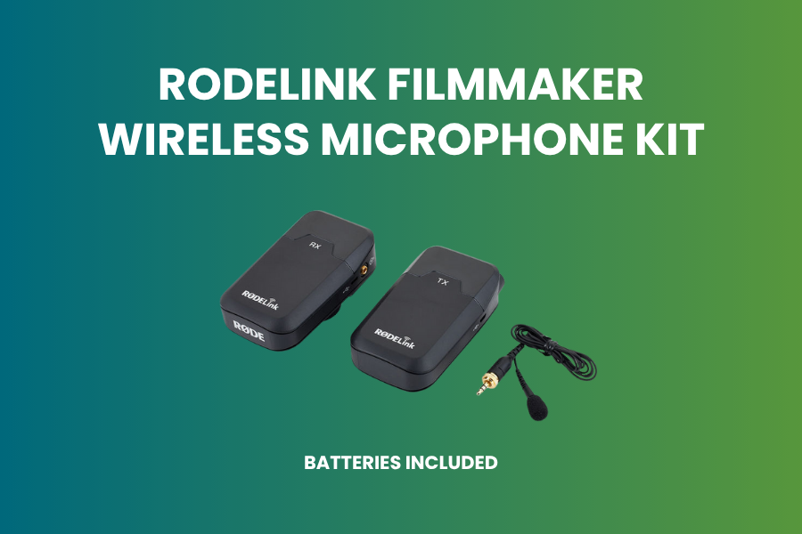Rodelink filmmaker kit wireless tx/rs lavalier microphone system