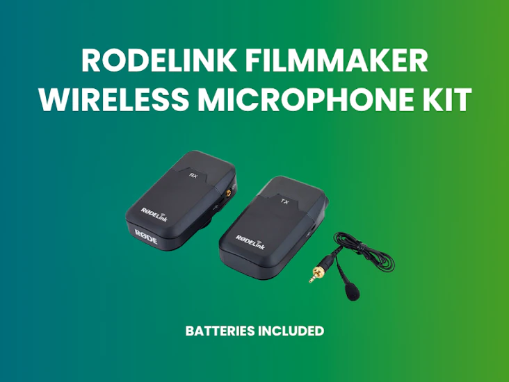 Rodelink filmmaker kit wireless tx/rs lavalier microphone system
