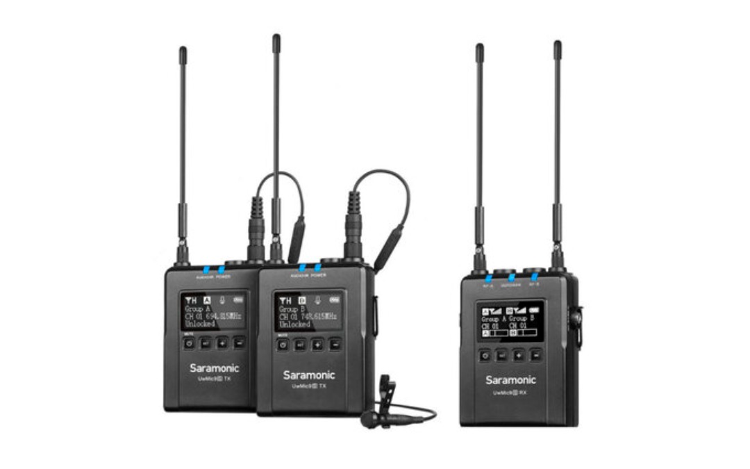 Saramonic uwmic9s kit 2 (tx+tx+rx)