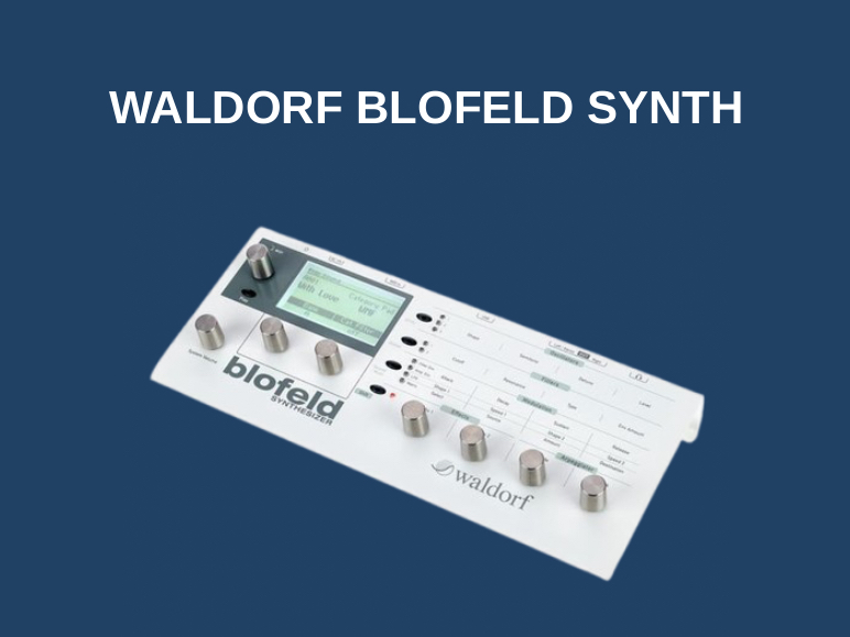 Waldorf blofeld synth 
