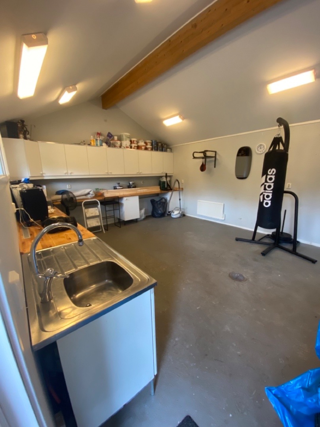 Förvaring, mc garage