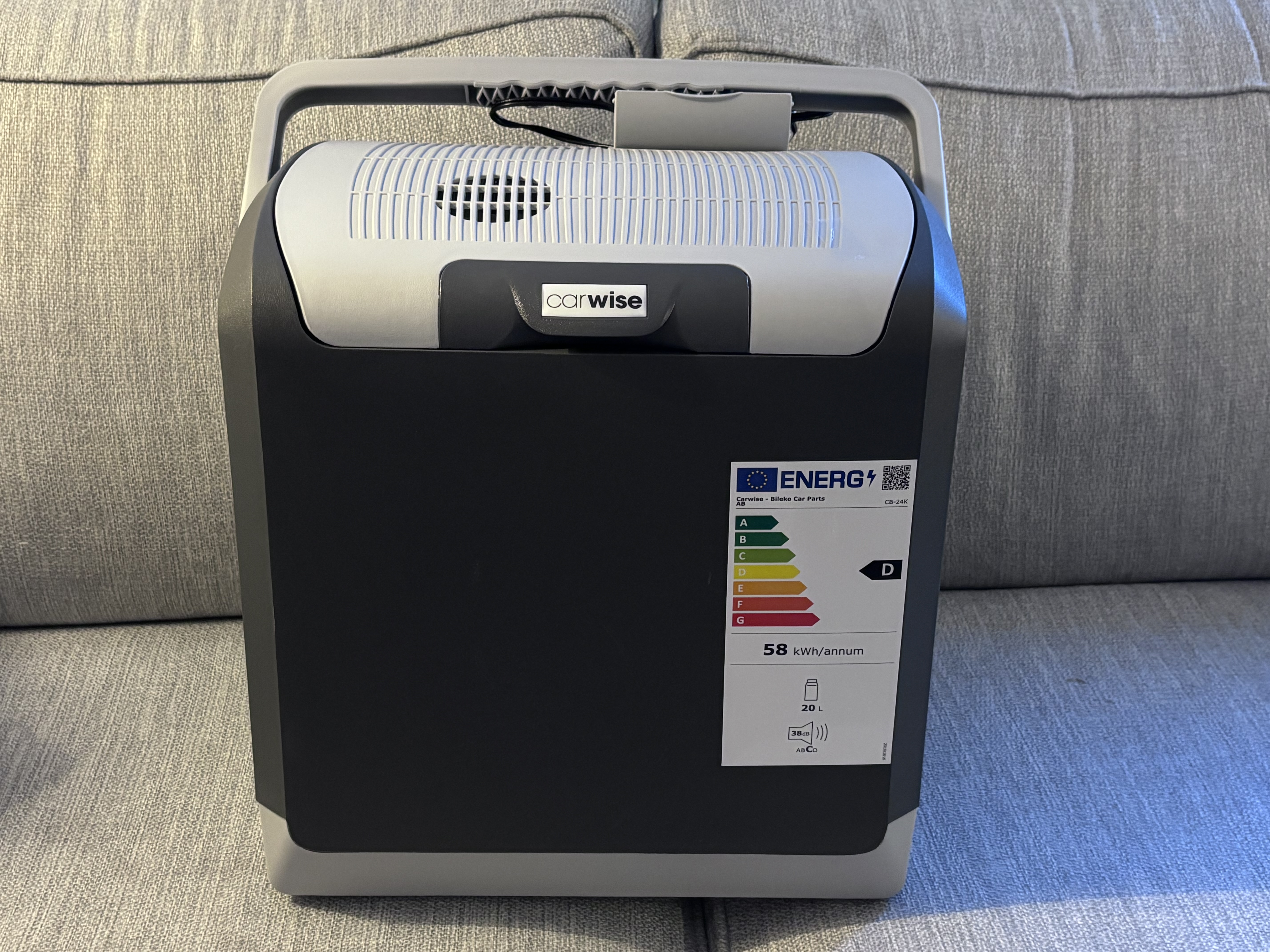 Elektrisk kylbox carwise 20l (12v / 230v)
