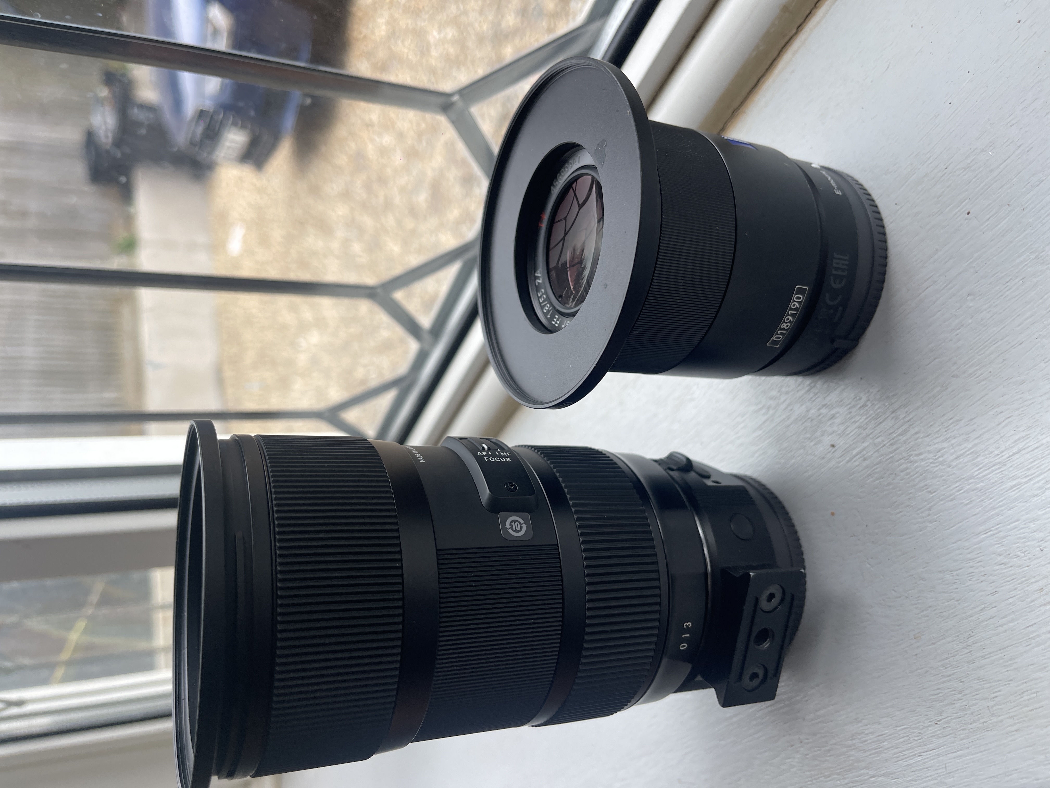 Sigma 18-35mm and zeiss 55mm