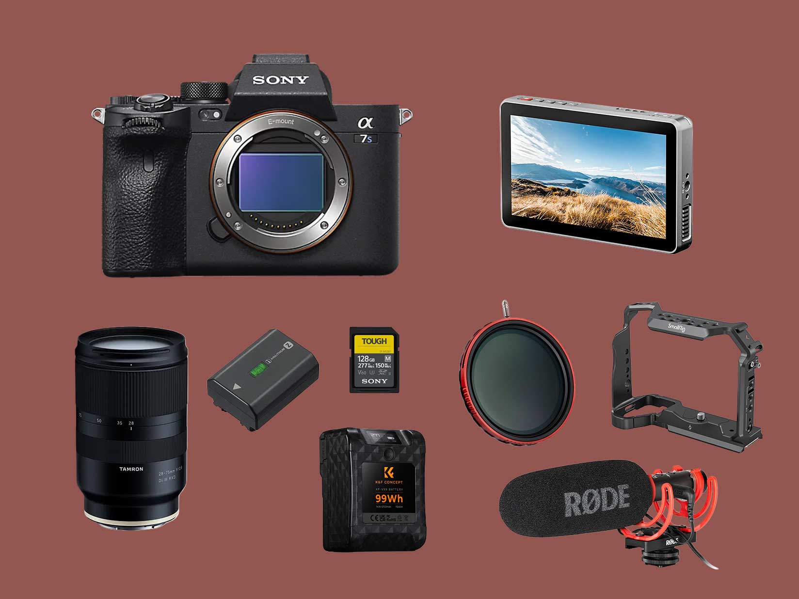 Sony a7s iii full cinema rig