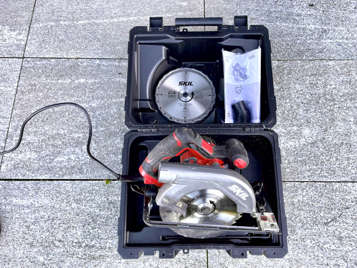 Kraftfull cirkelsåg