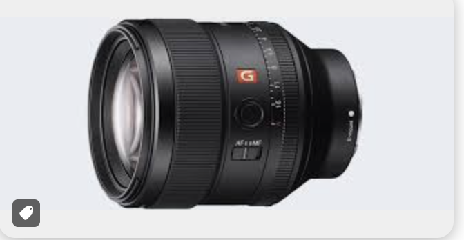 Sony g master 85mm f1.4