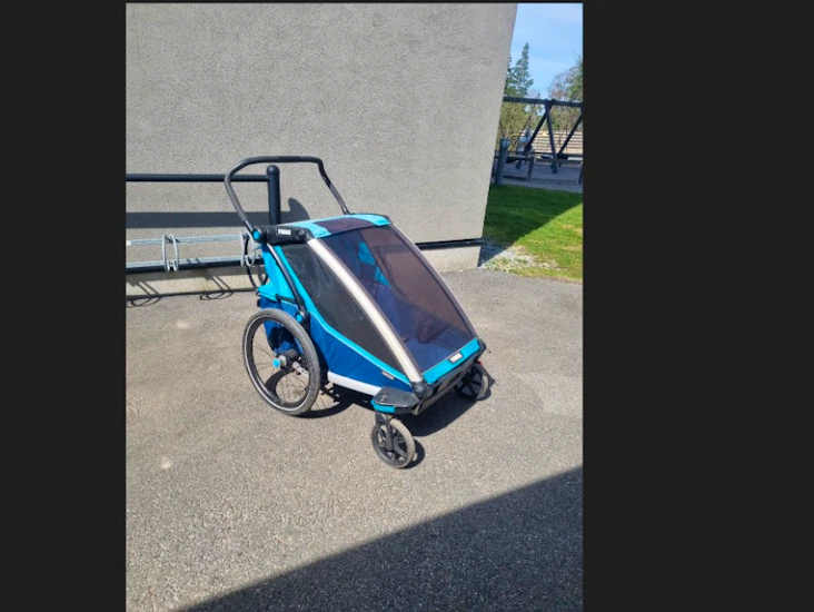 Thule cross 2 cykelvagn