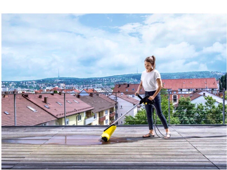 Altantvätt / terassborste kärcher pcl4