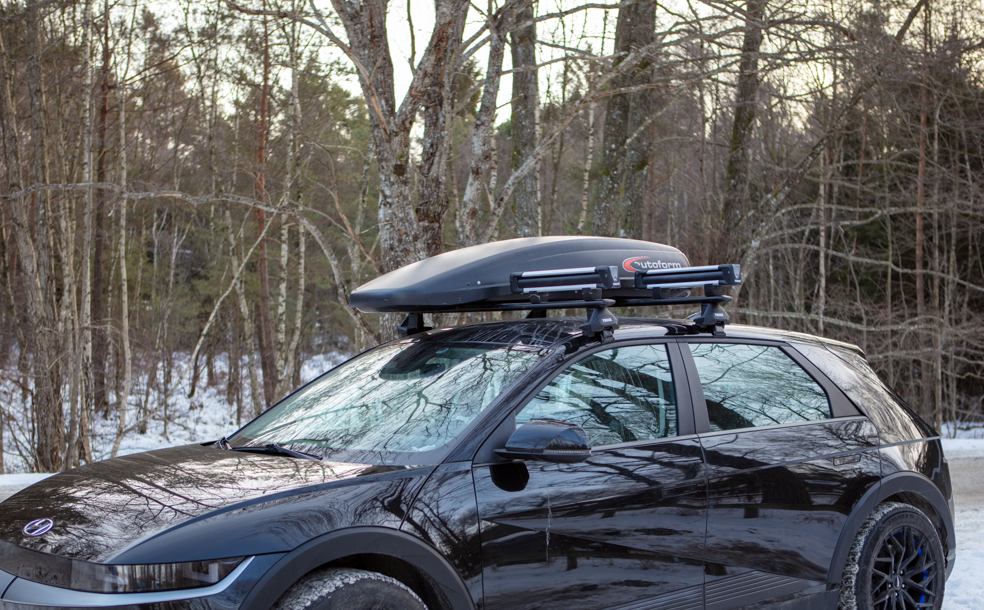 Thule wingbar evo black hyundai ioniq 5