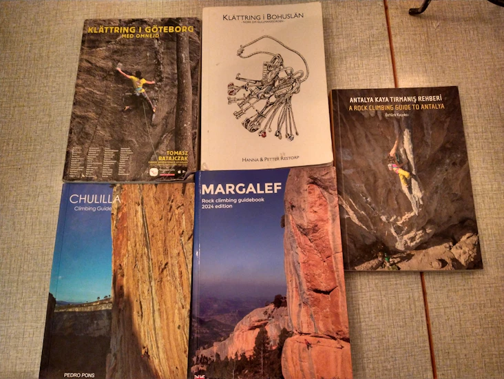 Klätterguider diverse