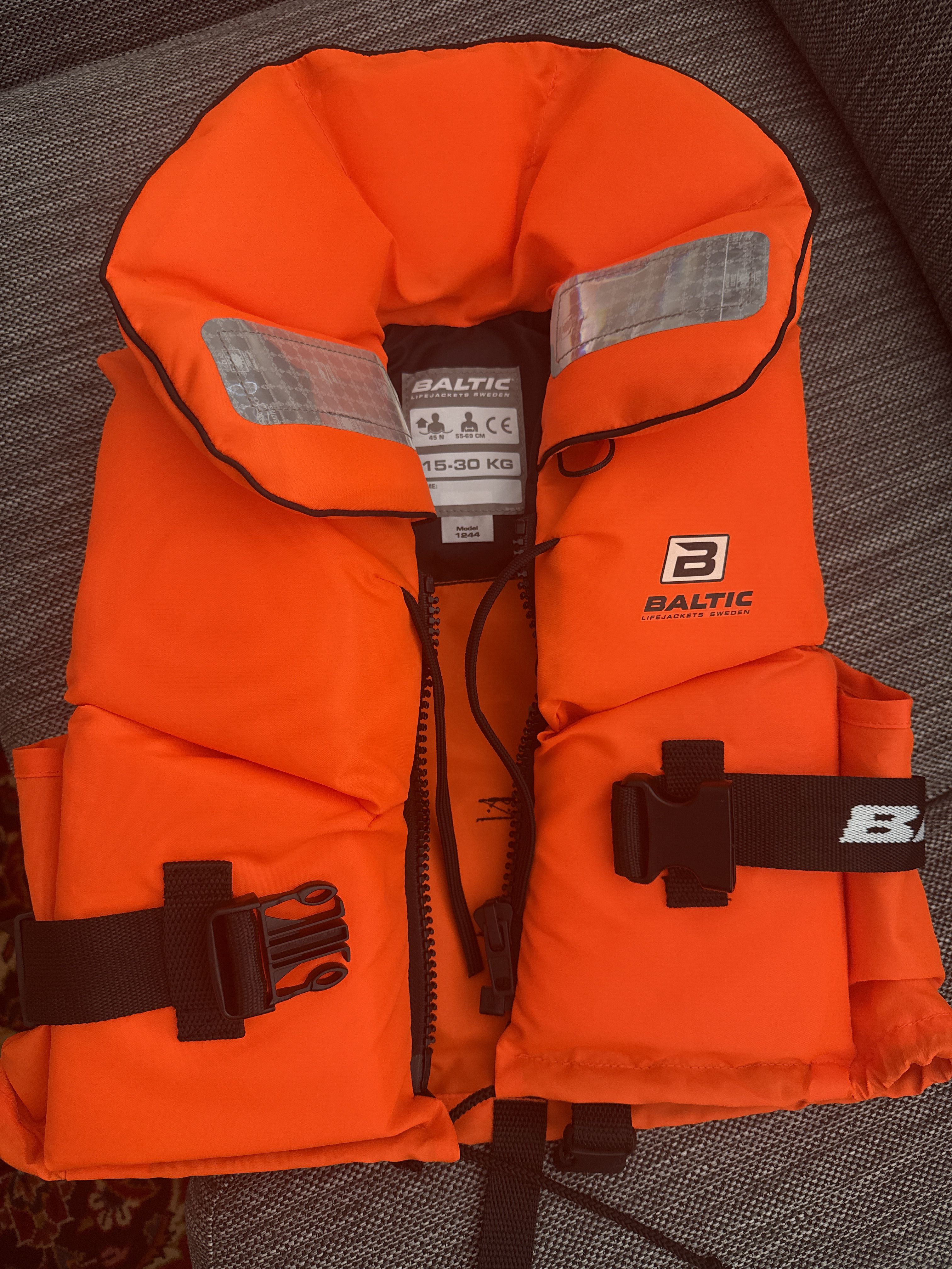 Baltic flytväst 15-30 kg.