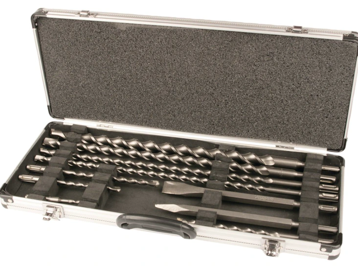 Makita bor- og meiselsett sds-plus, 10 deler