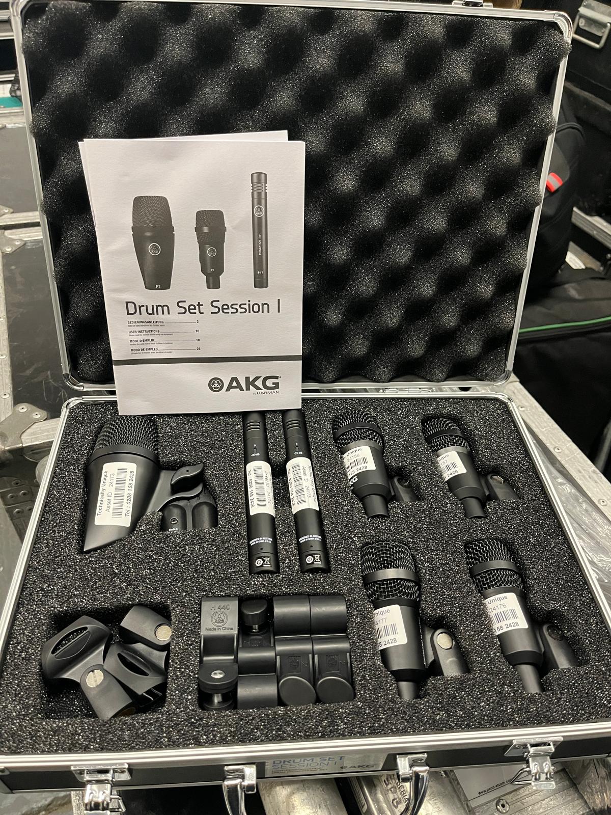 Akg drum mic kit - delivered