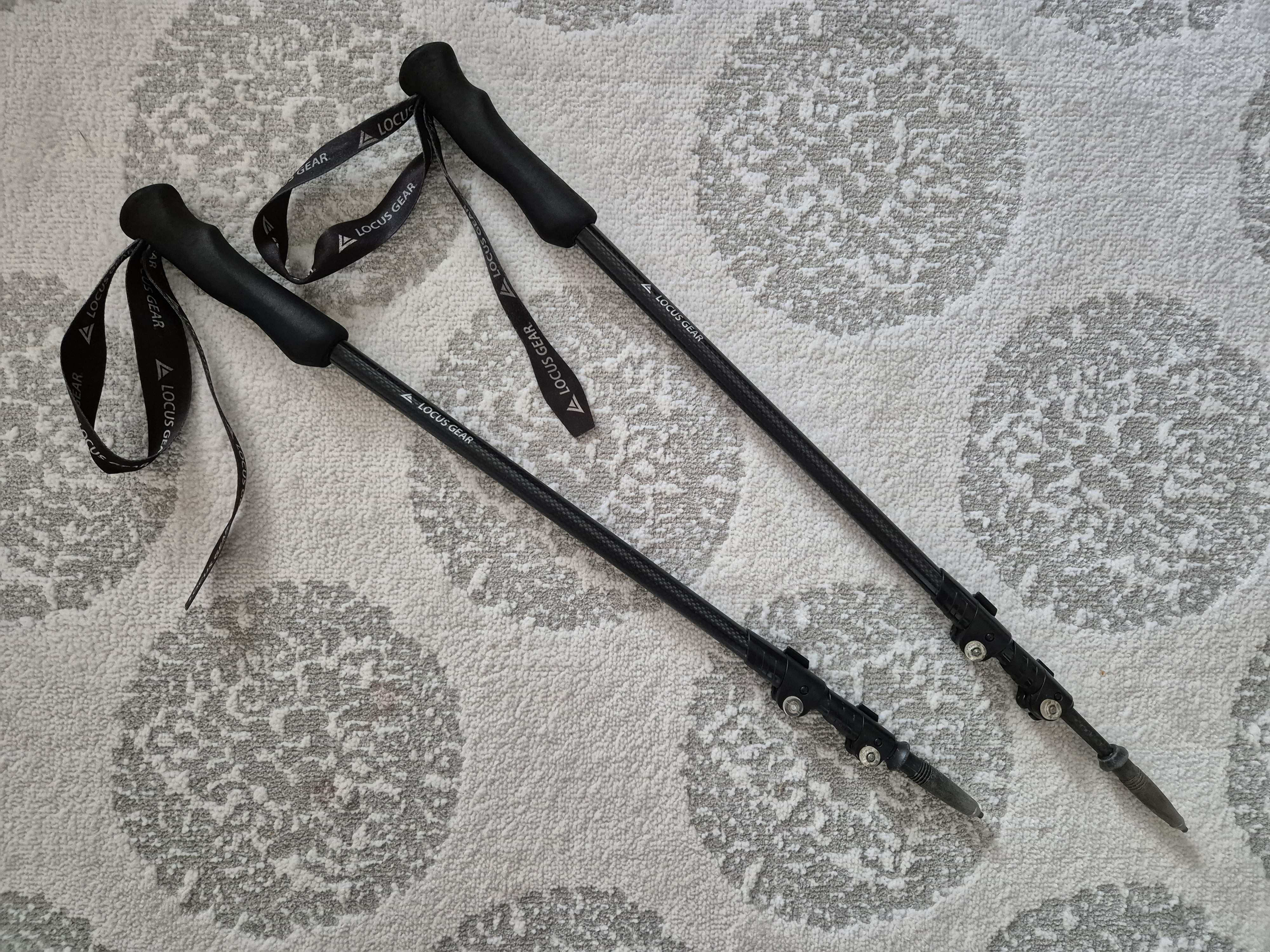 Vaellussauvat locus gear cp3 hiilikuitu
