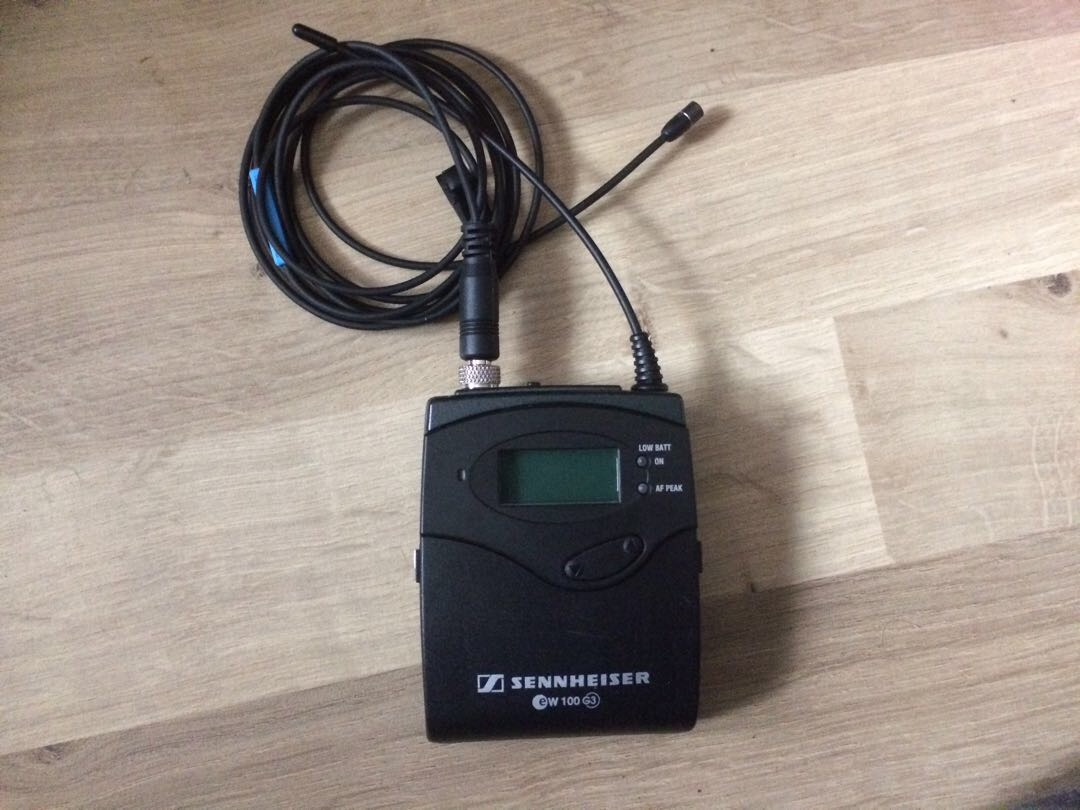 Sennheiser g3 med mke2 