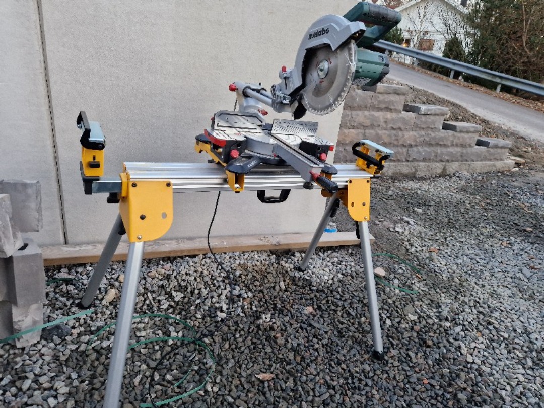 Kap- och gersåg metabo kgs 254 m med stativ