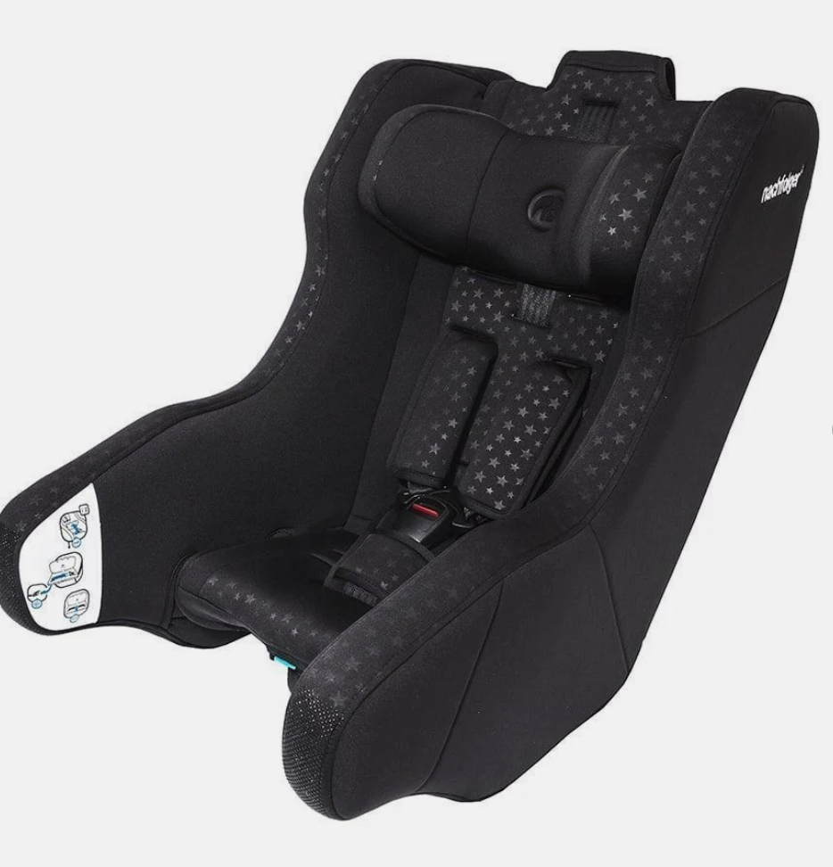 Nachfolger city – oppblåsbar (el.pumpe) bilstol perfekt til fly, taxi og leiebil