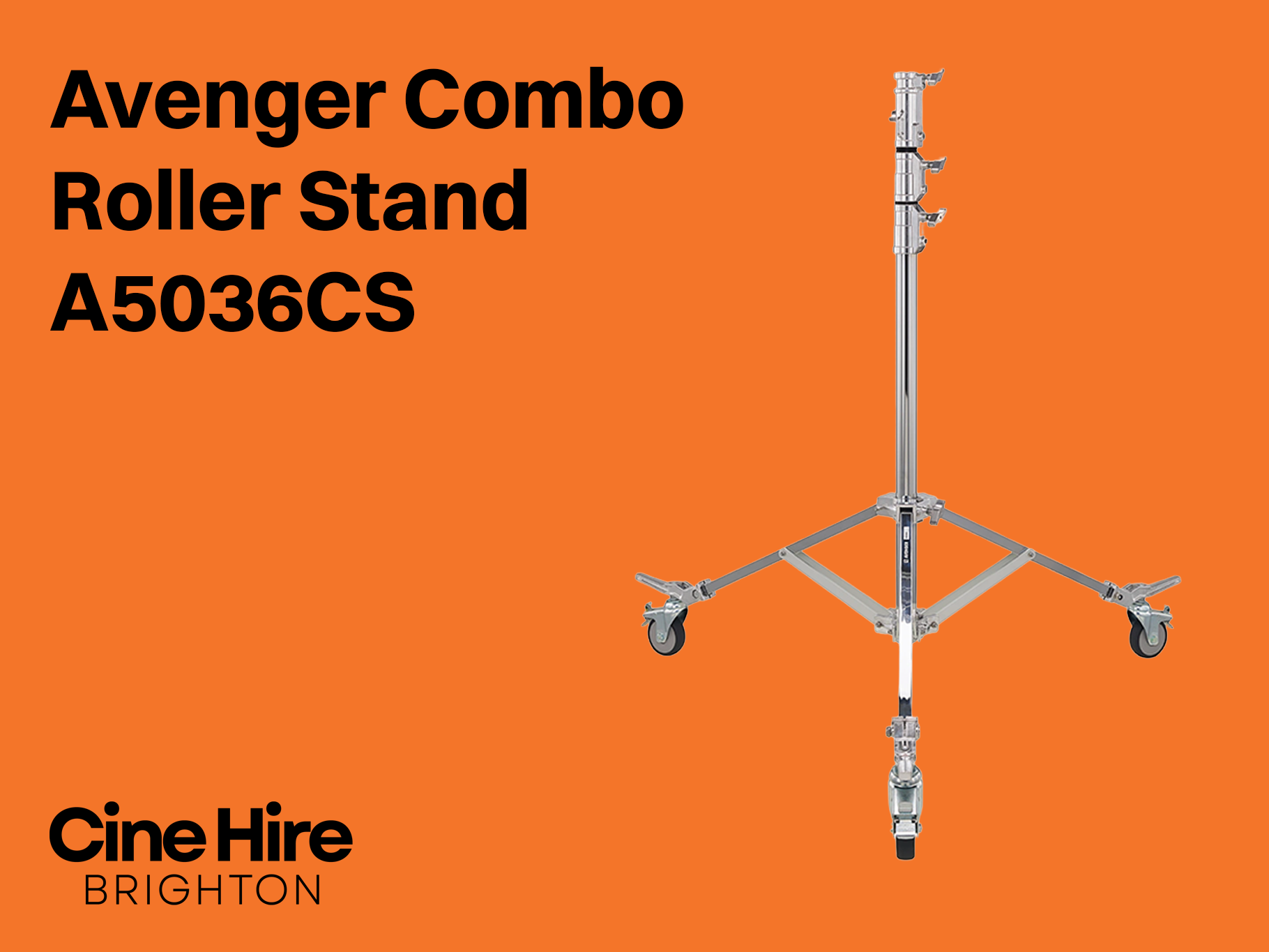 Avenger combo roller light stand a5036cs 